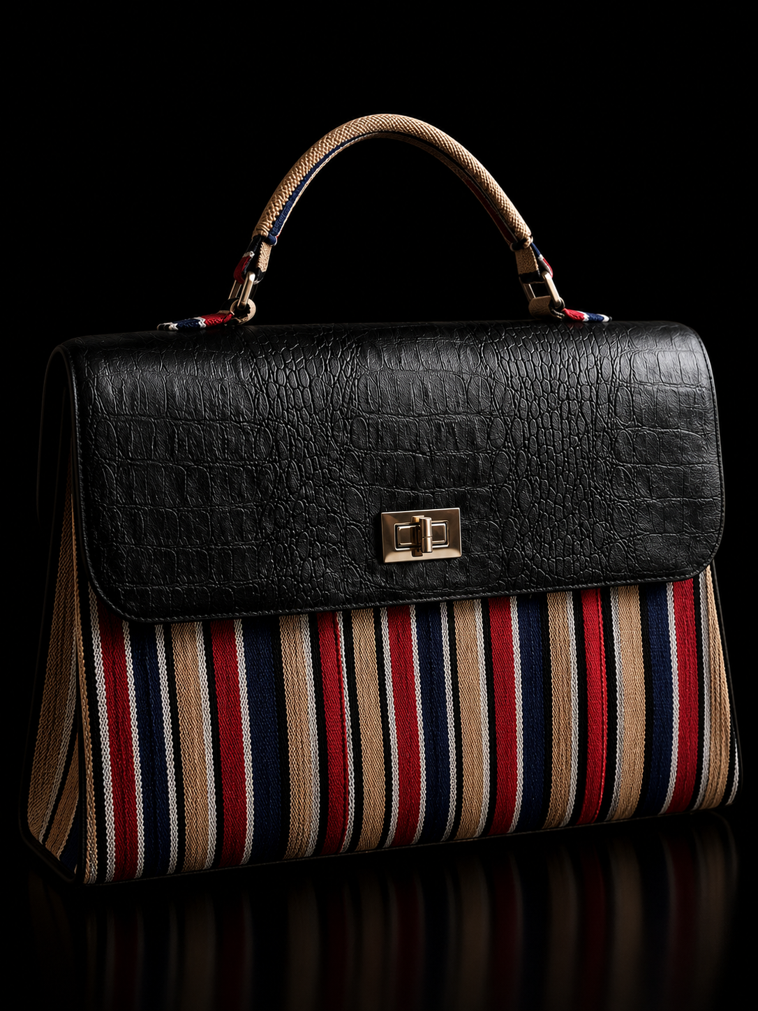 The Horizon Mini Portfolio Clutch