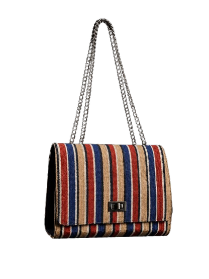 The Riviera Chain Flap Shoulder Bag